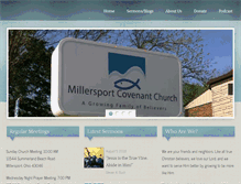 Tablet Screenshot of millersportcc.com